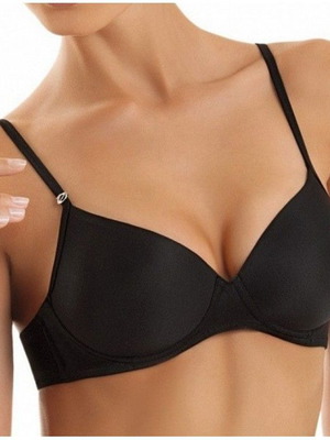 Σουτιέν push up Sielei μαύρο 80B καινούργιο χωρίς μπανέλα