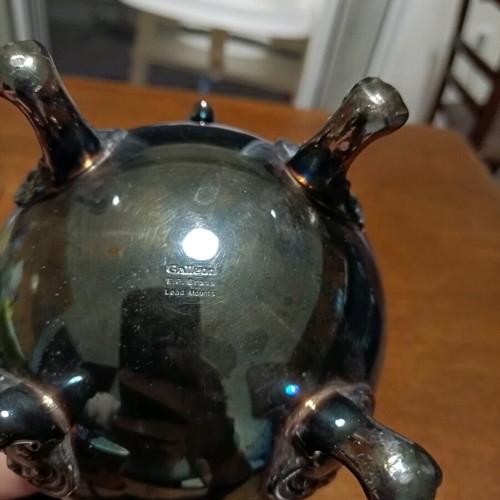 Tea serving pot used, antique