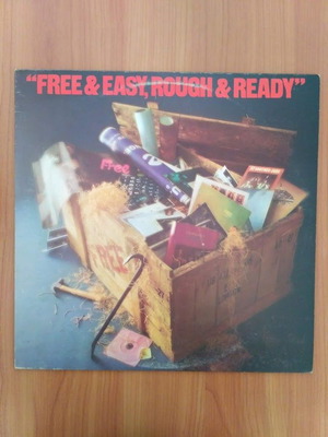 Free & Easy, Rough & Ready LP vinyl used, Rock