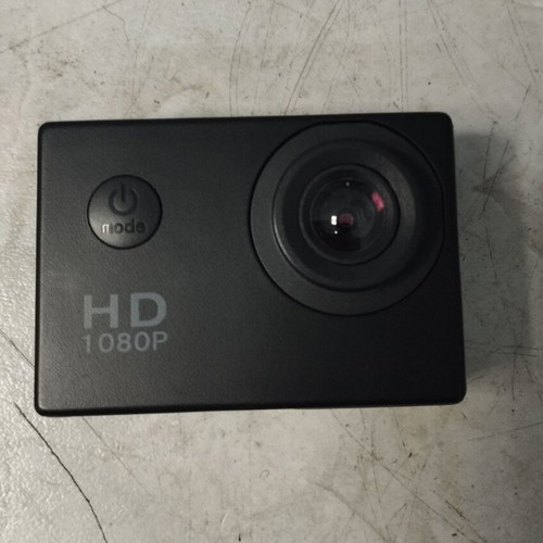 Waterproof 1080p camera used with original accessories