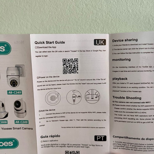 Aerbes wifi smart cameras like new, set of 2