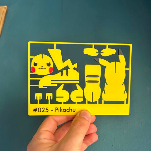 Pikachu Kit Cart 3D printed, new