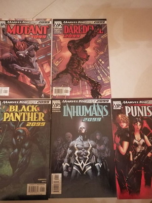 Marvel Knights 2099 comic like new, English mini series of 5 issues