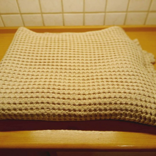 Blanket used, figure design or for covering, size 2.12x1.86 m
