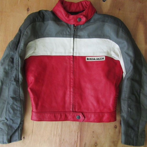 Brema leather motorcycle suit used, size 46, two-piece