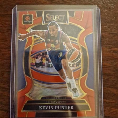 Panini Euroleague Select Barcelona Kevin Punter card new