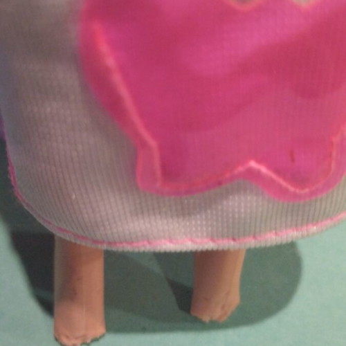 Barbie doll vintage neon used, 90s collectible