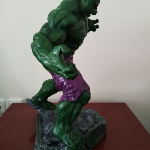 Hulk statue 3D printed 41cm handpainted, new