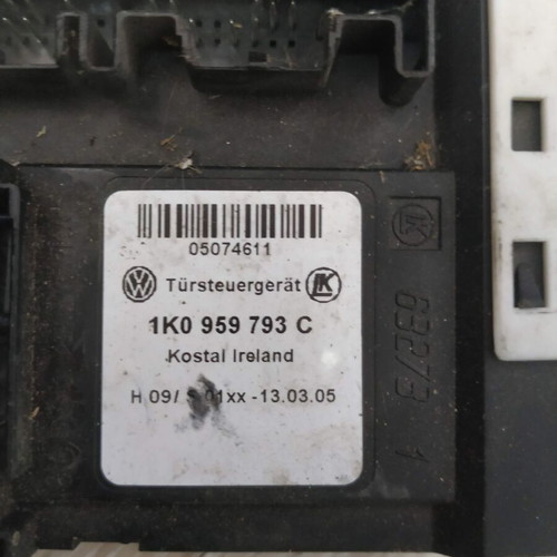 Front Left Window Regulator VW Golf 5, Jetta MK used, 1K0 959 793 C