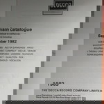 DECCA main catalogue 1983 - ΣΥΛΛΕΚΤΙΚΟ ΣΕ ΑΡΙΣΤΗ ΚΑΤΑΣΤΑΣΗ!!