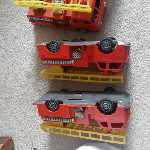 KIBI Greek fire trucks pack, old Greek toys Dec 80