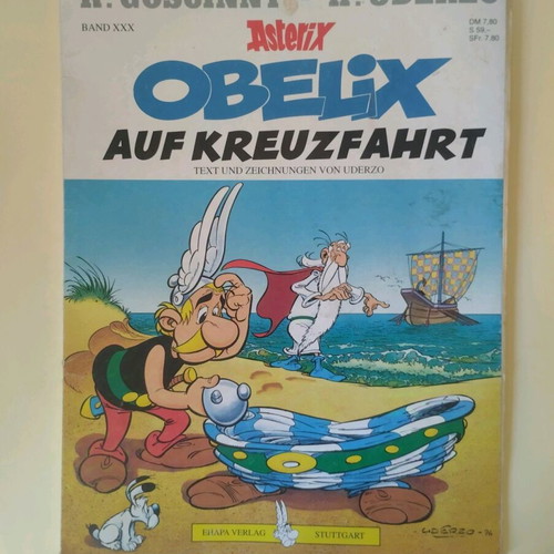Asterix German comic used from 1996