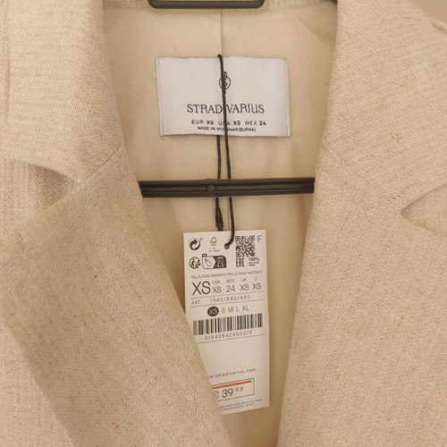 Beige Stradivarius blazer new, size extra small, oversized