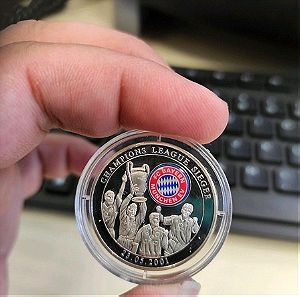 Αναμνηστικό μετάλλιο για την κατάκτηση του Champions League Bayern 2001