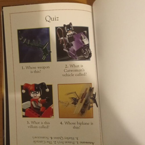 Lego Super-Villains book like new, English