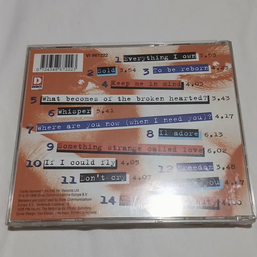 Boy George Everything I Own CD like new, 1996 collection