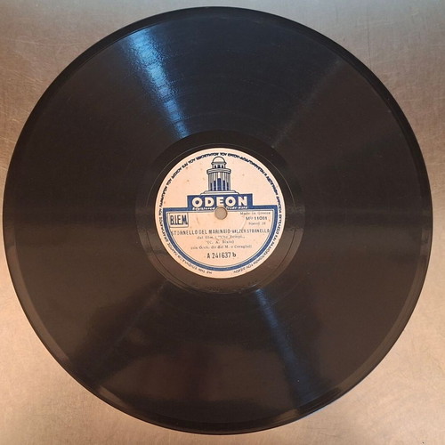 Luciano Tajoli Odeon 78 RPM Gramophone Record used