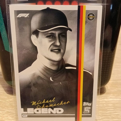 F1 cards Legend Schumacher like new