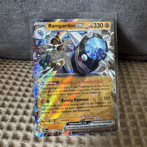 Rampardos ex PBL 045 Pitch Black Pokemon TCG card new
