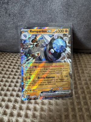 Rampardos ex PBL 045 Pitch Black Pokemon TCG card new