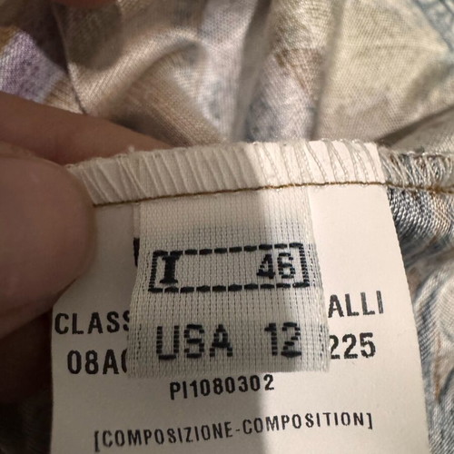 Roberto Cavalli dress like new, size XL / 42 / 14