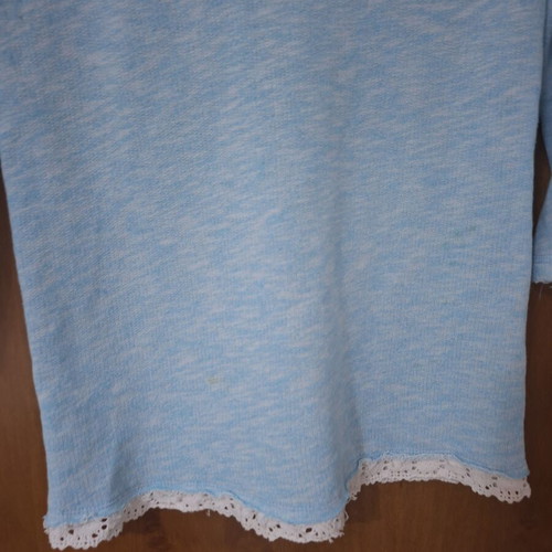 Women's blouse baby blue one size new