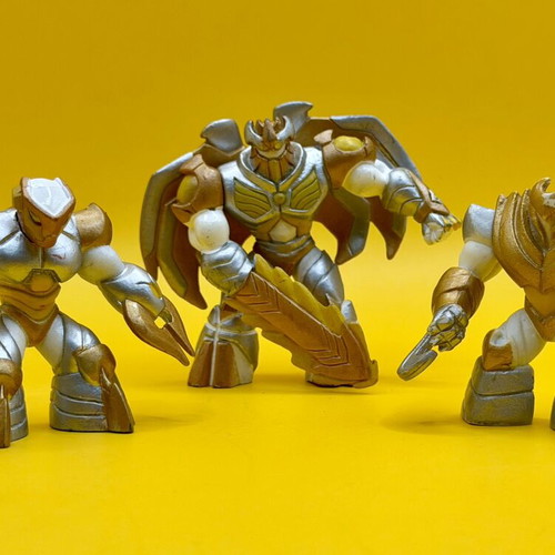 Gormiti Eclipse Light Tribe complete set of 3 figures
