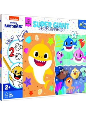 Παιδικό puzzle Super Giant Baby Καρχαρίας μεταχειρισμένο, 15 κομμάτια