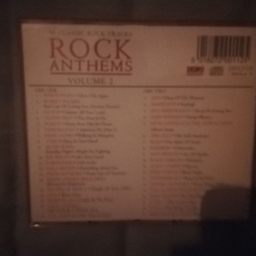 Rock Anthems Vol.2 CD used, rock
