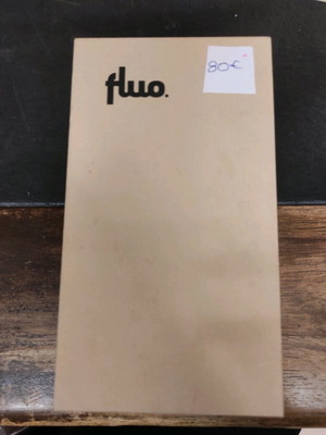 Fluo mobile phone like new, black, Android, up to 7.9 MPixel