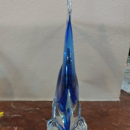 Decorative glass fish Murano style like new