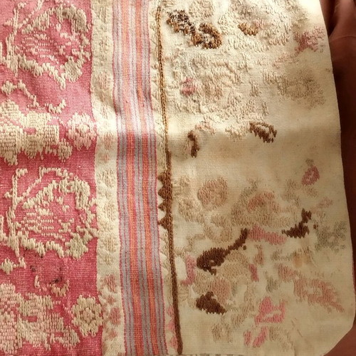 Traditional pillow used, old