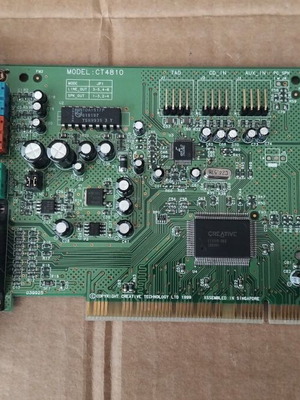 Creative Labs Sound Blaster Vibra 128 PCI CT4810 sound card like new