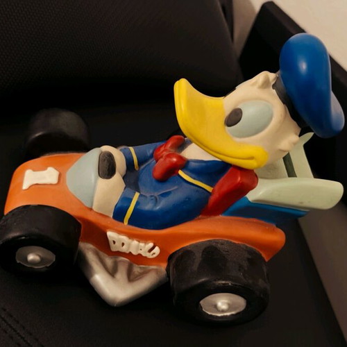 Disney Donald Duck piggy bank used in good condition
