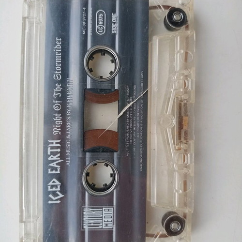 Iced Earth Night of the Stormrider cassette used 1991