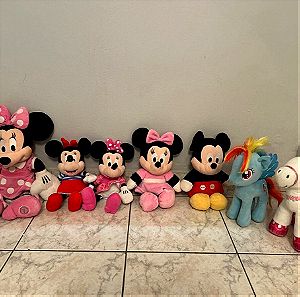 Minnie Mouse διαφορά λούτρινα