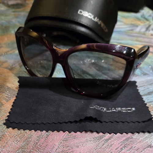 Dsquared2 sunglasses with original case and cleaning cloth