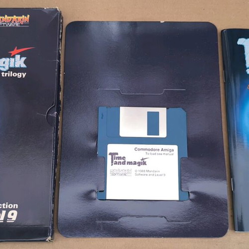 Time And Magik The Trilogy Amiga game used