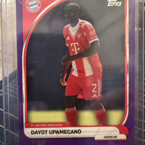 2025 Topps Bayern Munchen Collector Tin Dayot Upamecano new