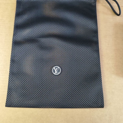 Louis Vuitton Black Mesh Dustbag Sneakerina Shoe Bag like new