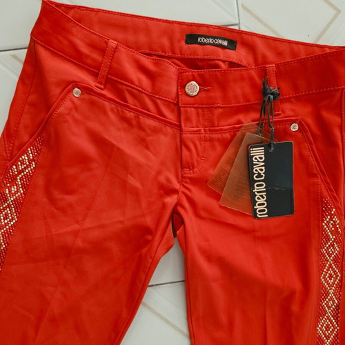 Roberto Cavalli women's pants new, size S, red