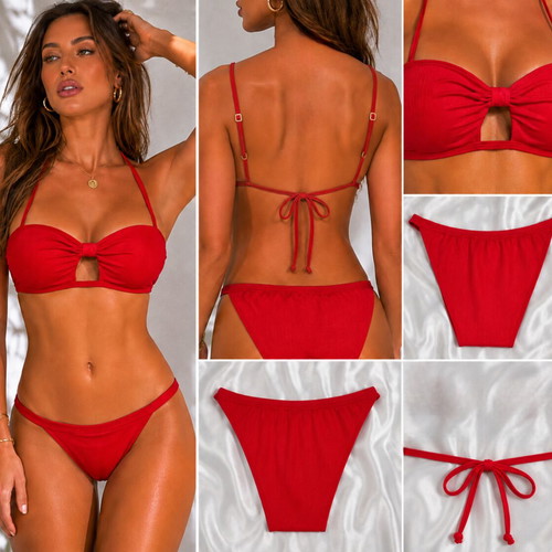 Judah Club bikini set new, red, size S