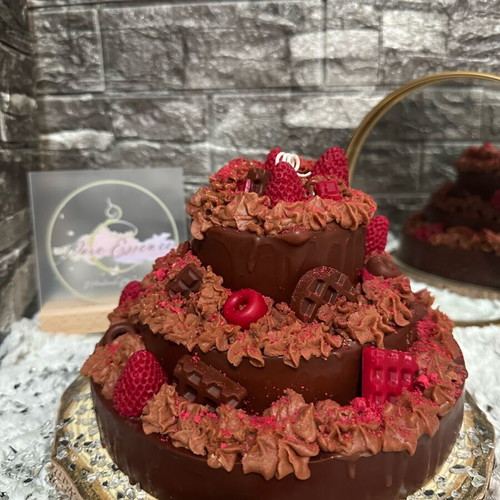 Chocolate wax cake new 3kg