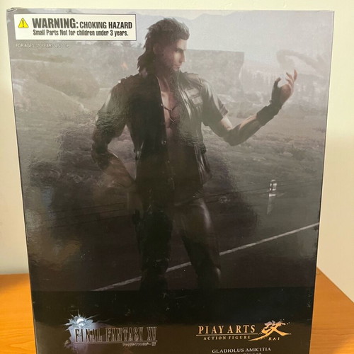 Final Fantasy XV Gladiolus action figure new, Play Arts, 28 cm