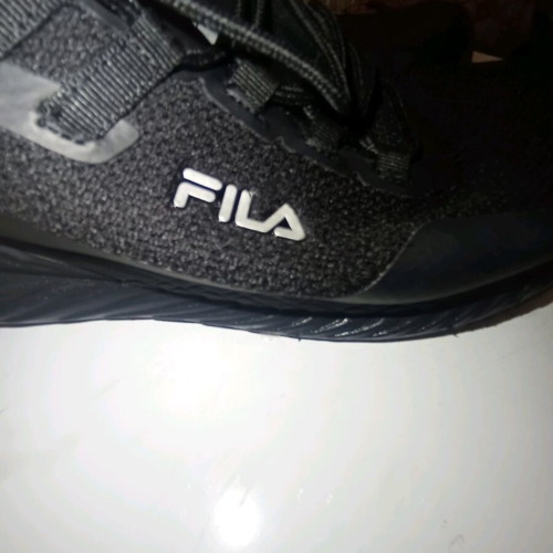 Fila Memory Zeke Nanobionic athletic shoes used, black, size 45