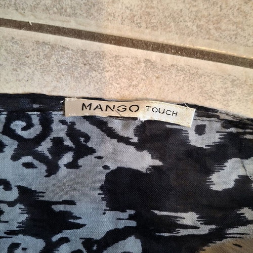 Touch scarf like new, multicolored 70×170