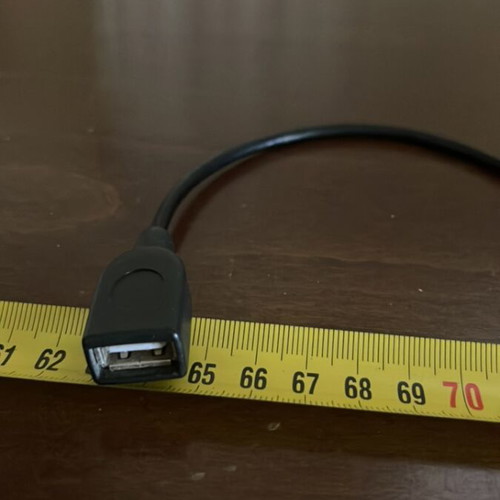 Micro USB to USB Female Cable 10 cm like new