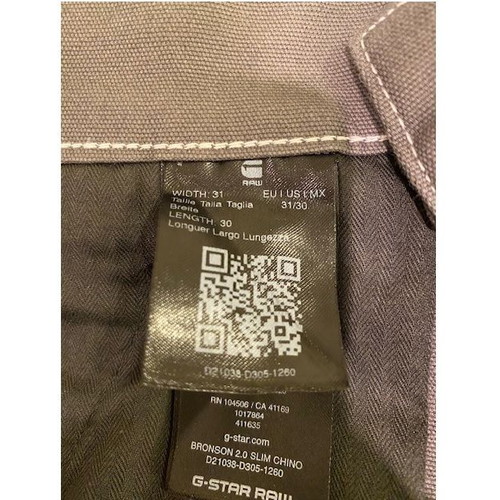 G-Star Raw Bronson 2.0 Pants No 31 gray like new