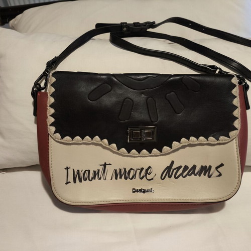 Desigual crossbody bag used with a mark, 25x18x7 cm