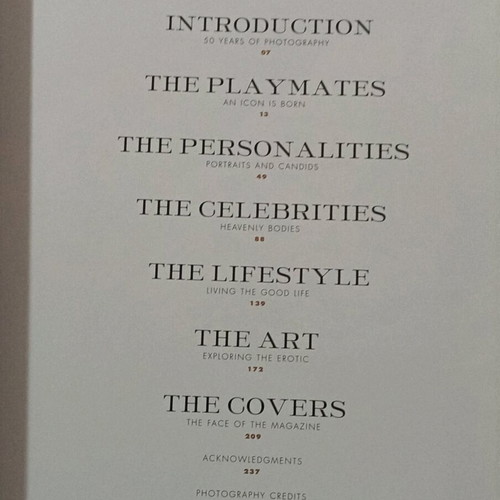 Playboy 50 Years The Photographs λεύκωμα σαν καινούργιο